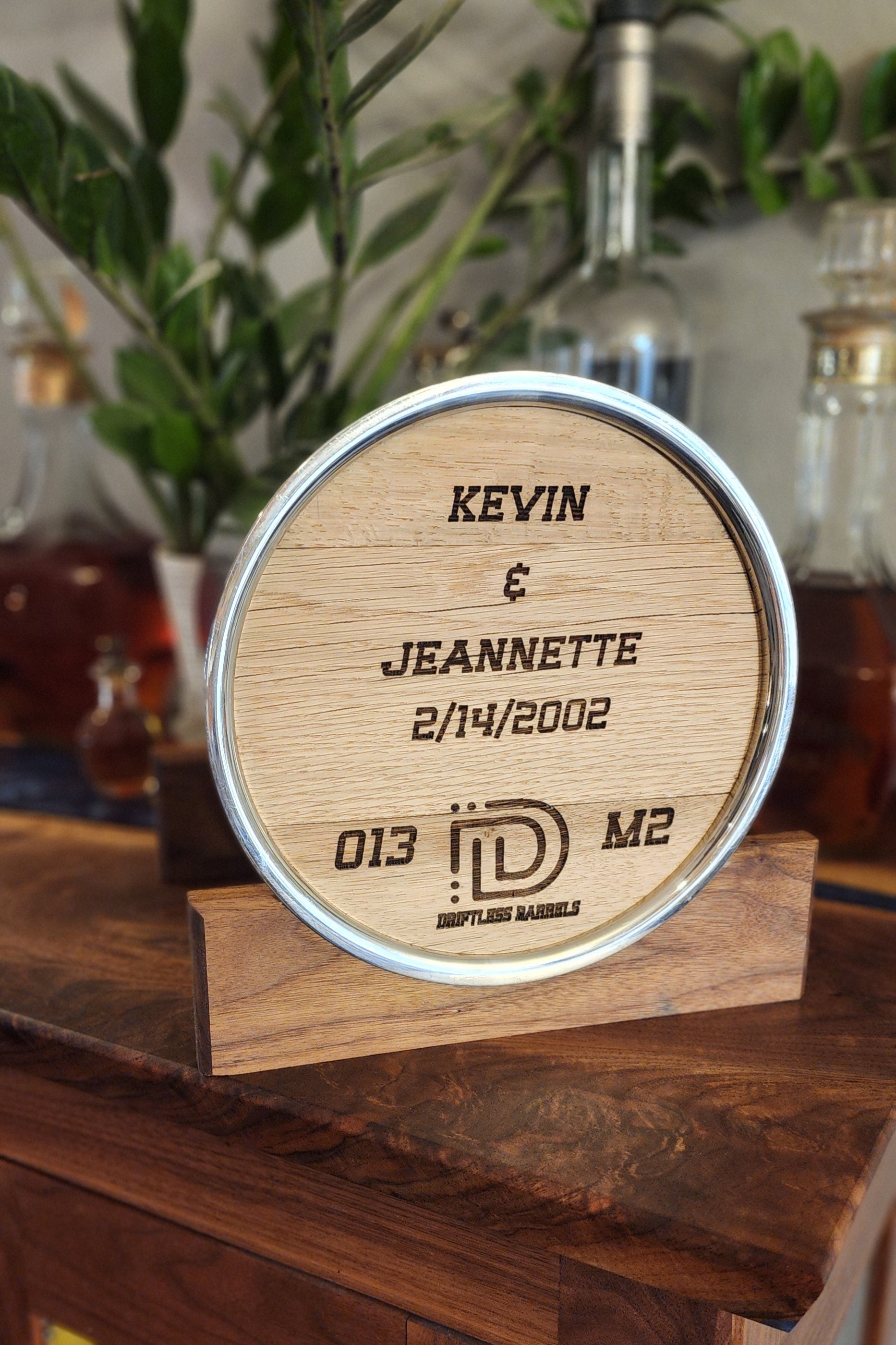 *Personalized* American White Oak 1.8gal Barrel