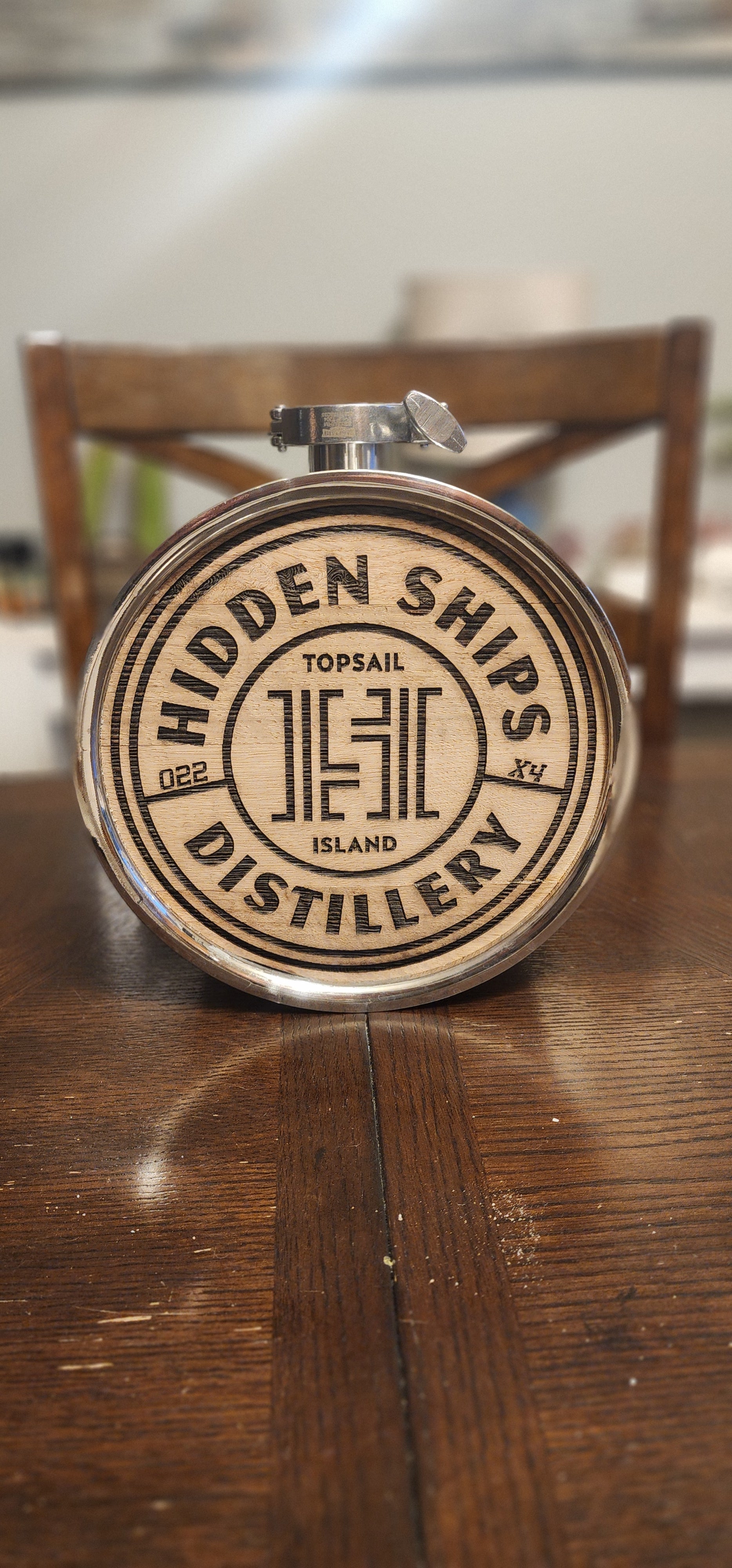 *Personalized* American White Oak 1.8gal Barrel