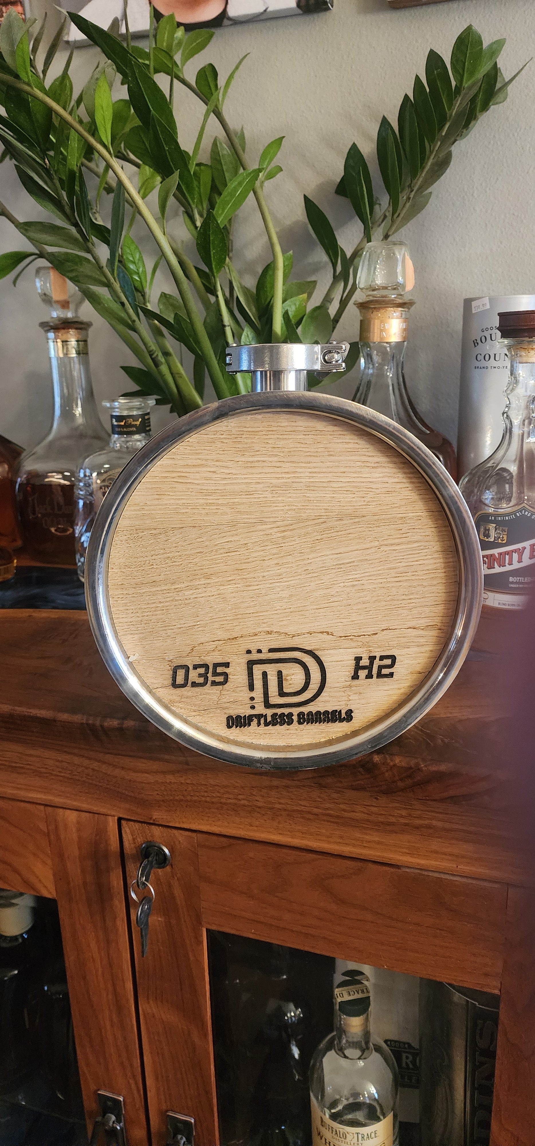 *Personalized* American White Oak 1.8gal Barrel