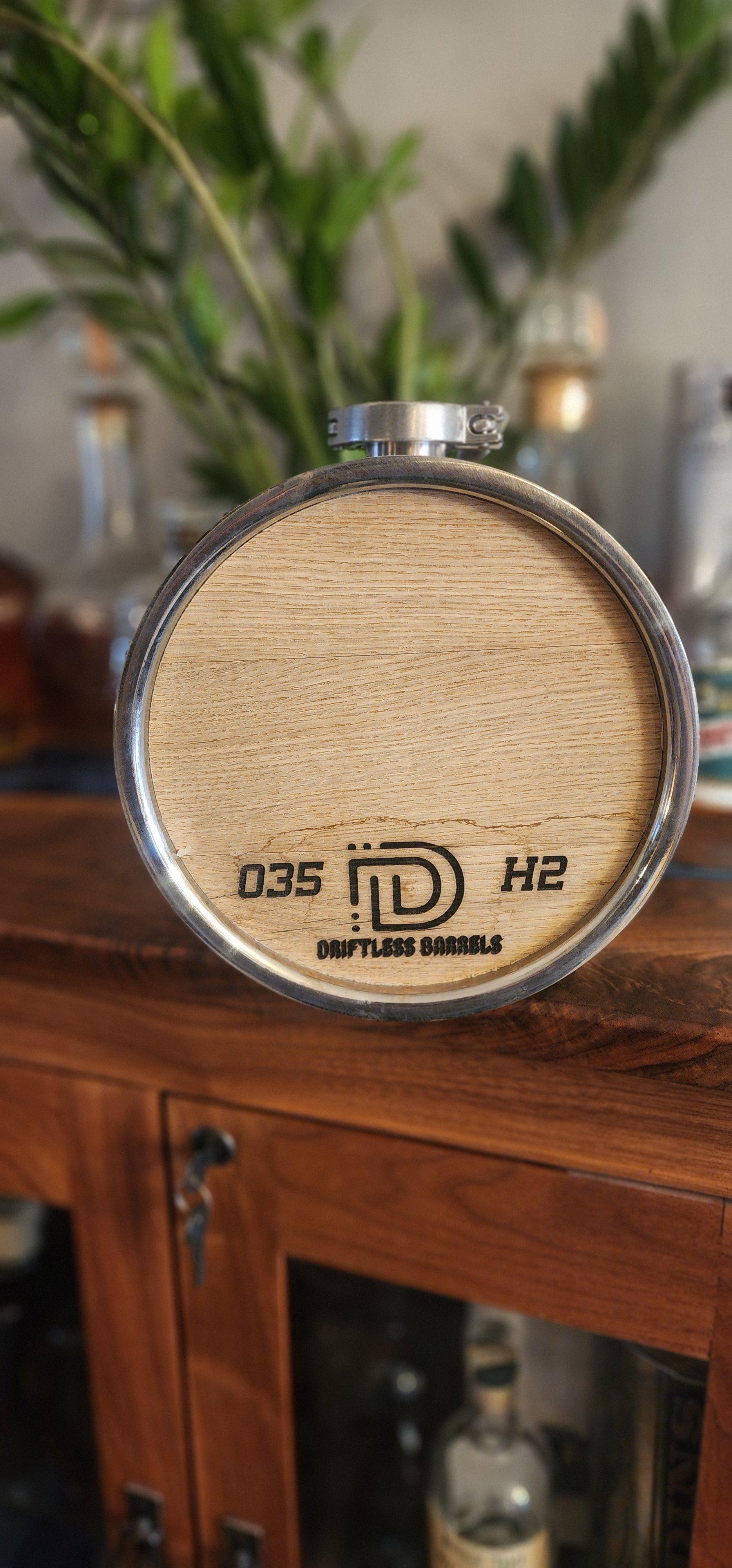 *Personalized* American White Oak 1.8gal Barrel