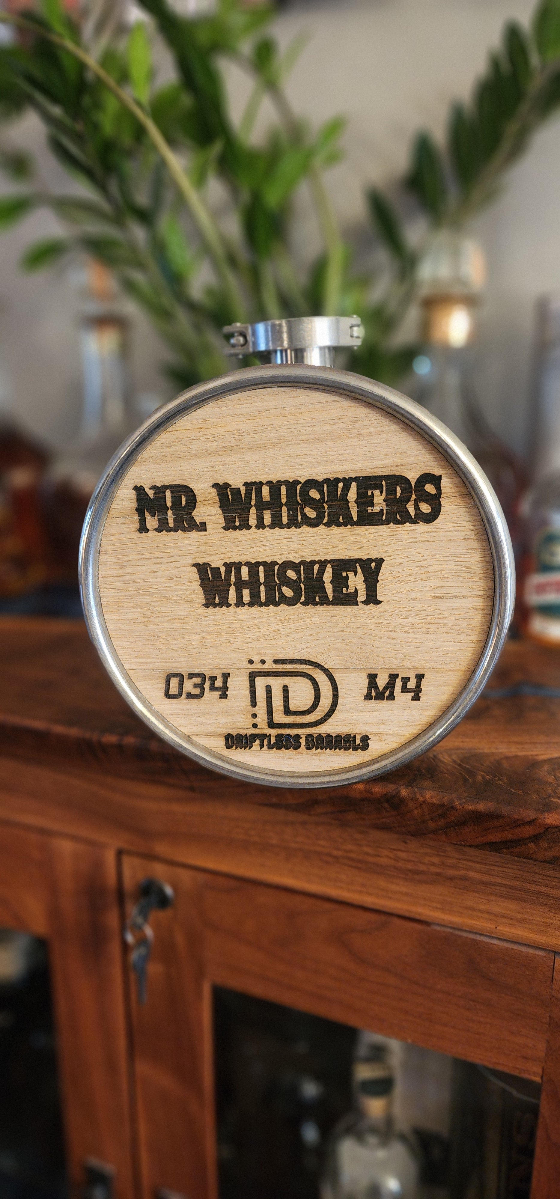 *Personalized* American White Oak 1.8gal Barrel