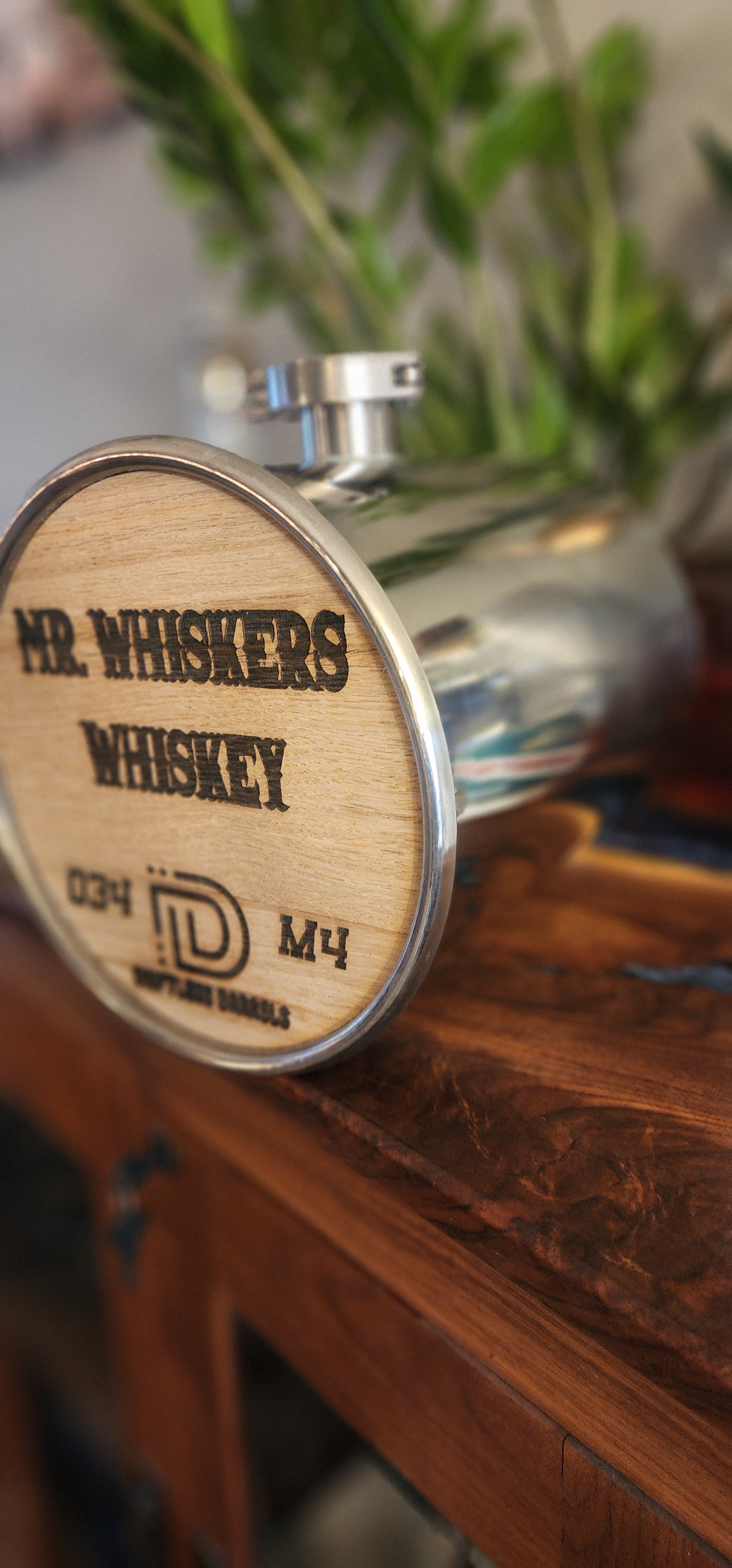 *Personalized* American White Oak 1.8gal Barrel
