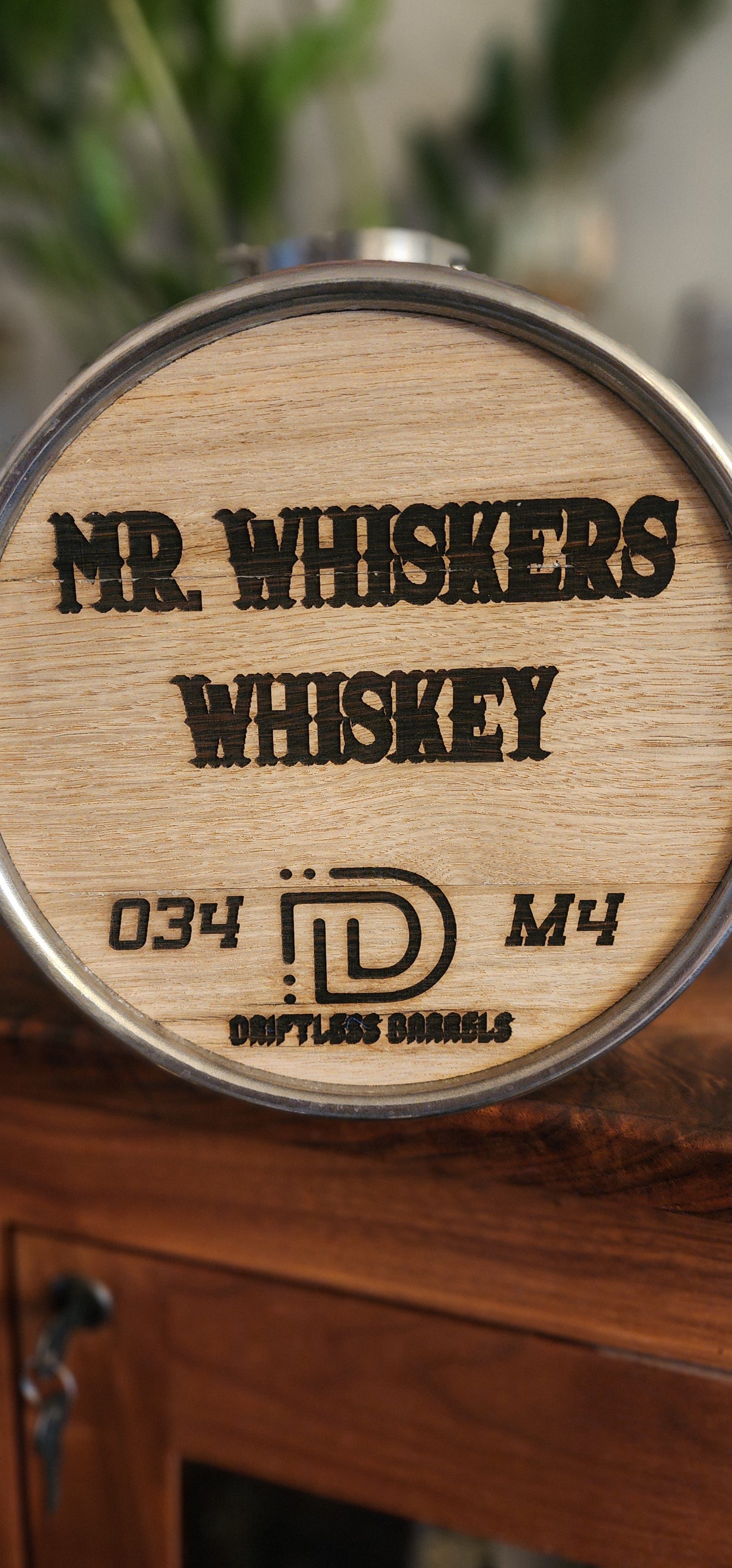 *Personalized* American White Oak 1.8gal Barrel