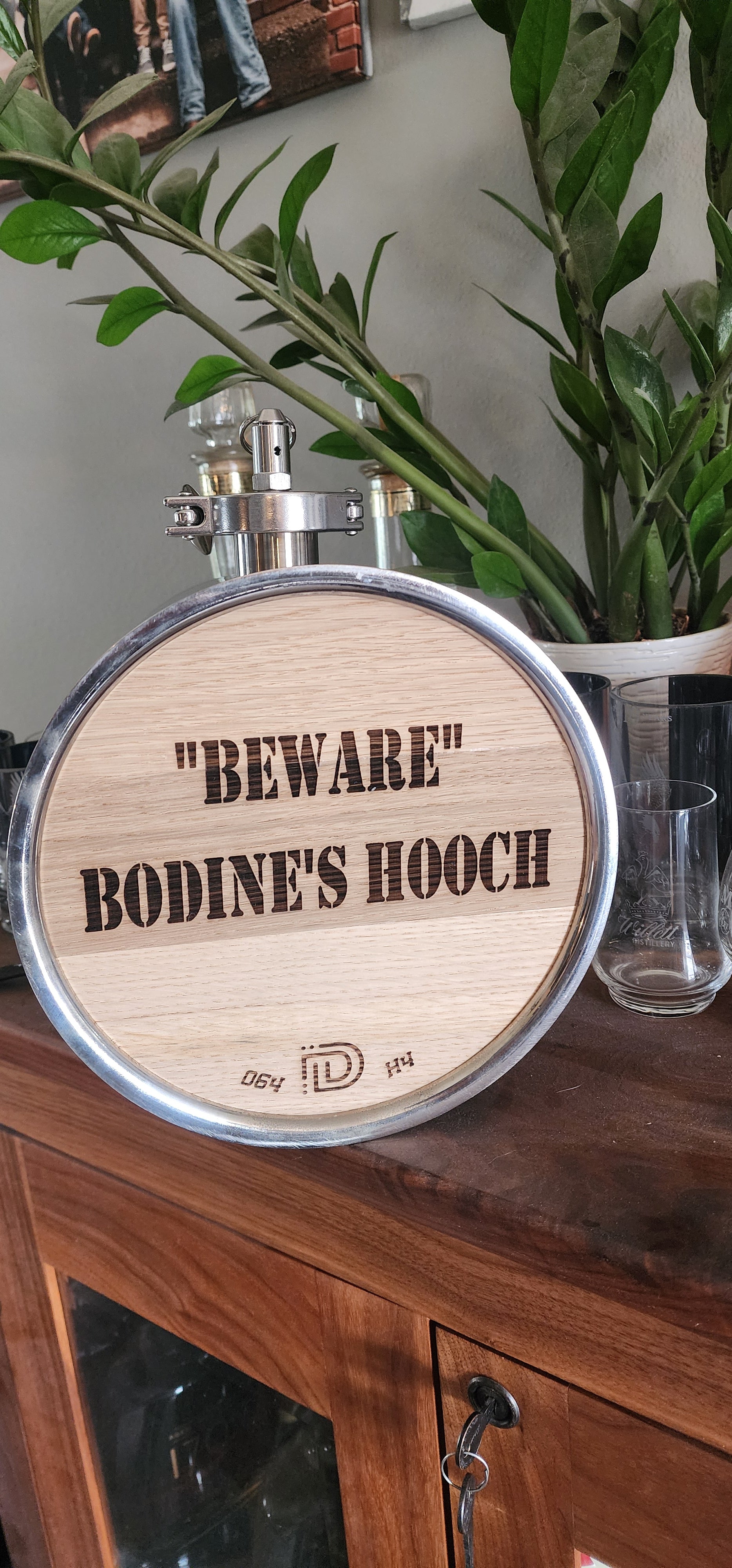 *Personalized* American White Oak 1.8gal Infinity Barrel