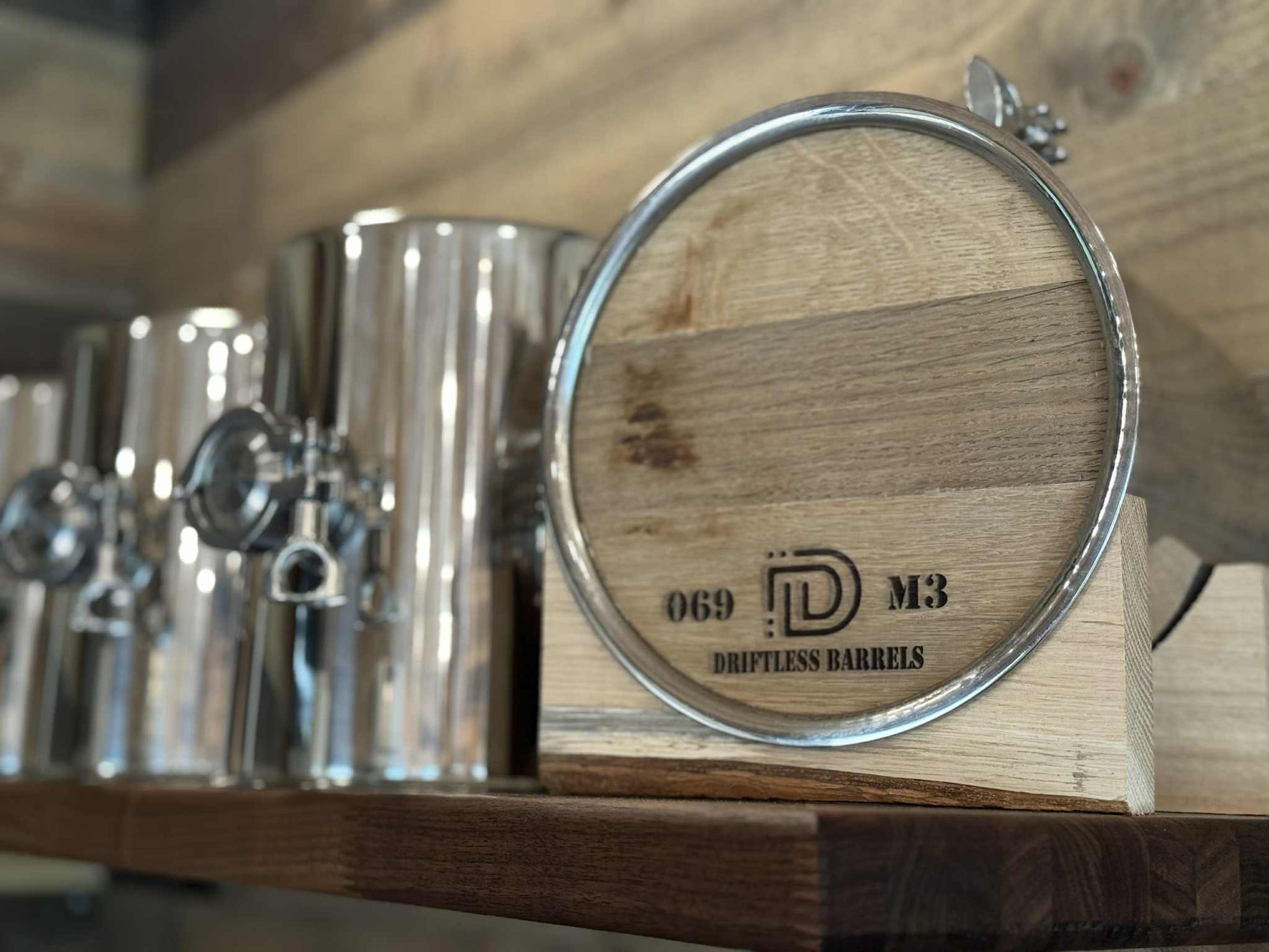*Personalized* American White Oak 1.8gal Barrel