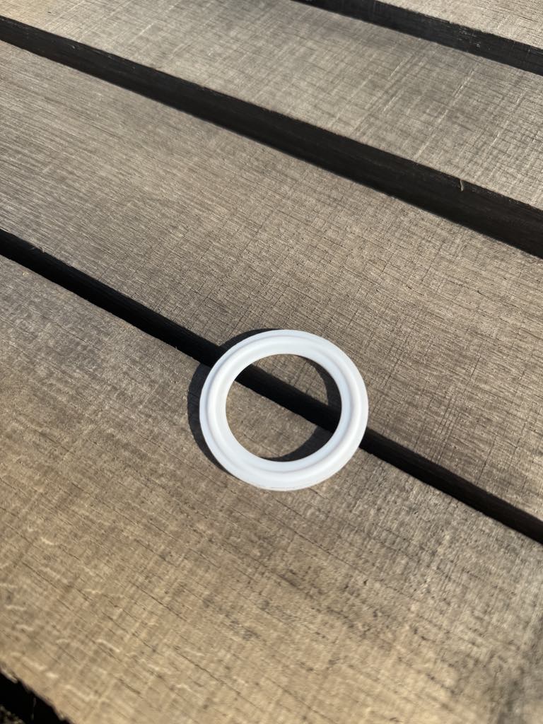 Extra 1-1/2" Teflon (PTFE) Tri-Clamp Gasket